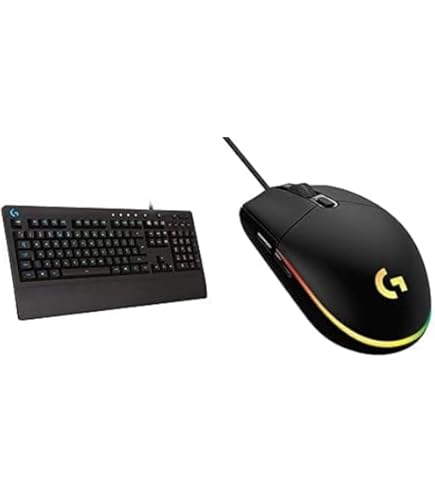 Amazon.com: Logitech G403 Gaming Mouse and G213 Gaming Keyboard