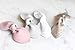 Non-Slip Alligator Hair Clips for Baby Girls – Set of 4 Faux Leather Rabbit Ear Bow Hair Accessories for Toddlers & Infants (Cactus Set)