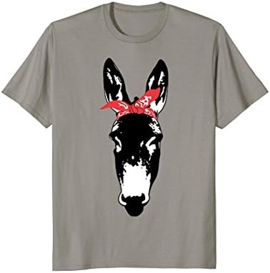Bandana donkey lovers shirt
