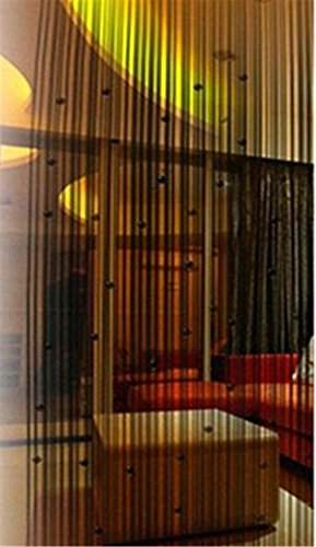 Eve split decorative door string curtain wall panel fri…