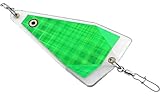 Gibbs-Delta 8-Inch Fish Witch Flasher, Clear Lime