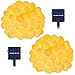 DecorNova Globe String Lights, 13 Feet 30 LED Waterproof Solar Powered Ball String Lights for Christmas Patio Garden Outdoor Holidays Parties, Warm White (Set of 2)