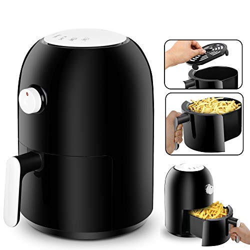 ZENY Compact Air Fryer 2.2 QT Electric Air Fryer Oven Cooker Touch