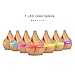 OTTATAT 7 Color Night Light Wood Grain Humidifier Ultrasonic Essential Oil Diffuser Single Room Humidifiers Exquisite Simple Stylish Comfort Helps Sleeping Quality Home Holiday Trip Office Essential