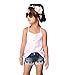 DDLBiz Kids Baby Girls Outfits Set Tank Top T-shirt Dress+Jeans Pants Clothes