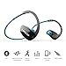 Bluetooth Headphones, Liger XS900 Wireless Bluetooth 4.0 Headphones with Noise Cancelling and Mic - Great for Sports, Running, Gym, Exercise -Wireless Bluetooth Earbuds Headset Earphones - Blue