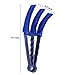 MCOMCE Blind Cleaner Tools, Multiple Uses Blind Cleaner, Microfiber Duster for Blinds, 2 PCS Clean Blinds, Window Blinds Cleaner, for Blinds, Shutters, Shades, Air Conditioner Vents Etc. Blue
