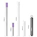 Reusable Stainless Steel Straws, URWILL Telescopic Metal Drinking Straws with Cleaning Brush, Eco-friendly Collapsible and Extendable Travel Straws with Metal Case
