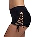 FanShou Women Sporty Tankini Swimsuit Boyshort Swim Bottom Lace Up Board Short