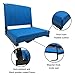 SPORTBEATS Stadium Seats, Bleacher Seat Chair with Durable Back Support and Ultra-Padded Cushion Seat,Blue