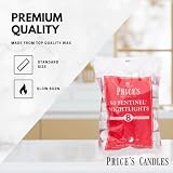 Price's Candles 100 Pack 8 Hour Tealights Long Burning Night Lights view 3