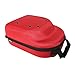 Galexbit Baseball Hat case Cap Carrier Case Holder for 6 Caps Hat bag for Travel Home Gift(Red)
