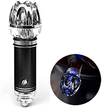 Car Ionizer to Remove Smoke and Odors from Vehicle - Best Plug In Car Air Freshener Purifier - Safe Ionic Unit Perfect For Allergens, Bacteria, Pet Urine, Mildew, Embarrassing Smells