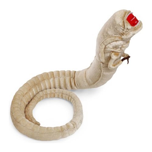 ThinkGeek Alien Chestburster Plush Toy - 1:1 Scale Classic Plush Replica, 48 Inches Long from Head To Tail