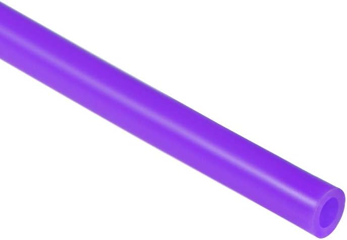 sourcing map Silicone Tubing, 4mm ID x 7mm OD 2m Rubber Tube Air Hose Water Pipe for Pump Transfer Purple