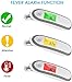 Forehead Ear Thermometer, Hizek Dual Function Baby Thermometer Infrared with Instant Scan, LCD Display, Fever Indicator, Memory Function Clinical Monitoring for Adult Kids Infant