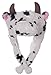 Animal Head Super Soft Plush Childrens Hat