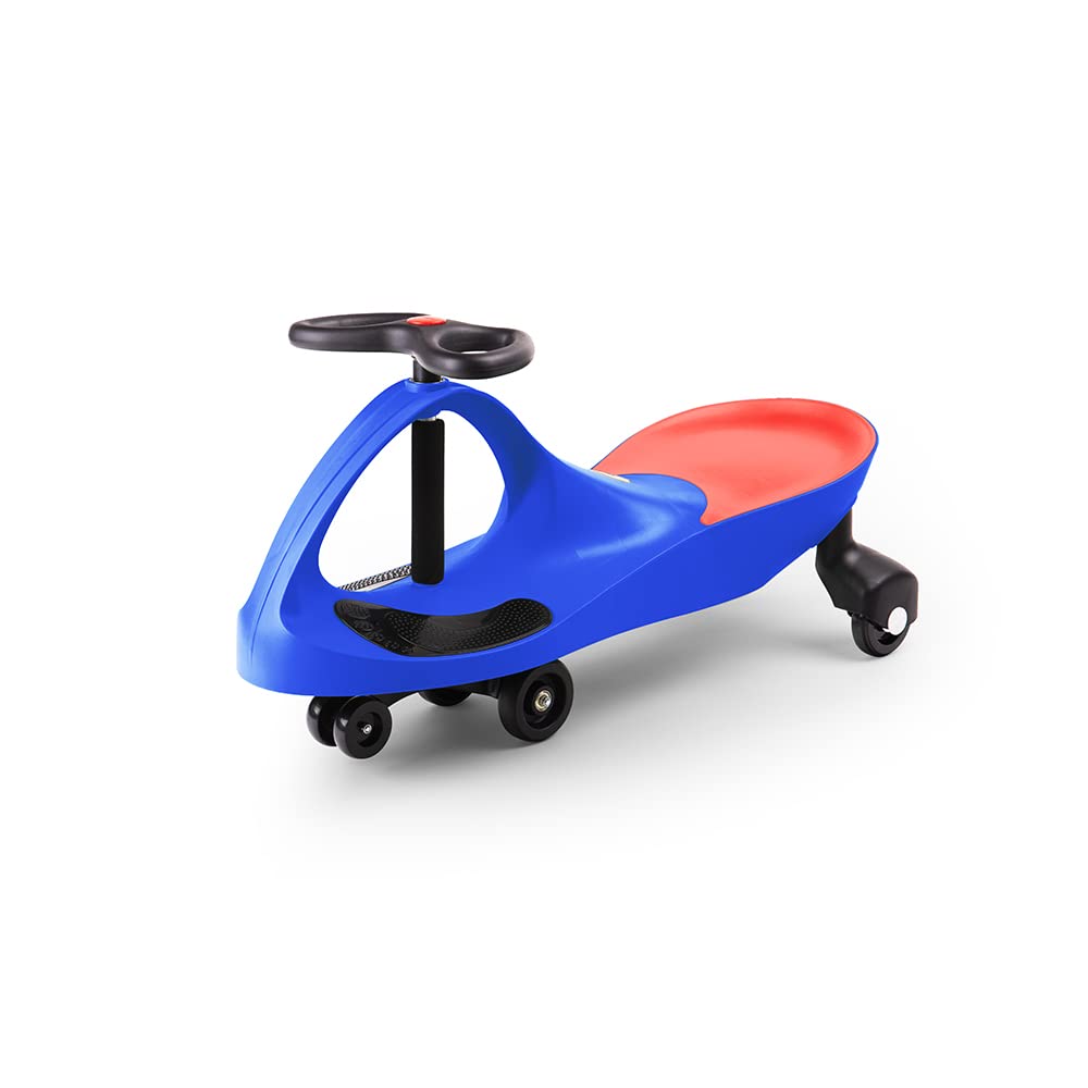 Didicar Cool Blue Ride On Wiggle Car | Sit On Scooter for Kids | Balance Toy Cars with Seat & Steering Wheel | Toddler Gifts for 3+ Year Old Boys & Girls | Vehicles for Indoor & Outdoor Play