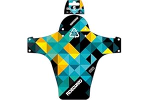 RideGuard PF1 - Front MTB Mudguard Mountain Bike Fender. Fits 24”, 26”, 27.5”, 29”, Plus Size and Fat Bikes. UK Made 100% Recycled Plastic Waste 100% Recyclable.