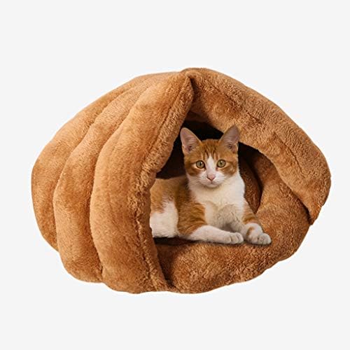 jia he sport Cat Bed Soft Plush Washable Winter Cat Tent Puppy Indoor Pet Triangle Nest for Cats Or Small Dogs