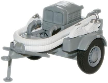Oxford Diecast 76CCP001 Grey NFS Coventry Climax Pump Trailer