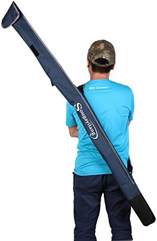 1 6m 肩掛け ロッドケース 釣りロッドバッグ 釣り竿 フィッシングロッド収納 フィッシングロッドバッグ 釣竿