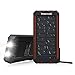 Poweradd Apollo 2 Solar Charger 12000mah Portable Solar Power Bank Waterproof/Shockproof/Dustproof Dual USB Solar Cellphone Charger for iPhone, ipad, Samsung, Android Phones, GPS, Travel and More