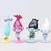 Set of 12pcs DreamWorks Trolls Poppy Doll Mini Figures Collectable Doll Choose Character Cake toppers