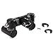 Kingwolfox Bow Stabilizer Double Adjustable V-Bar Mount Quick Disconnect for Compound Bow