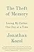 The Theft of Memory: Losing My Father, One Day at a Time by Jonathan Kozol