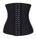 Firm abs Women's Latex Underbust Training Cincher Workout Waist Trainer Corset