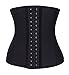 Firm abs Women's Latex Underbust Training Cincher Workout Waist Trainer Corset