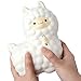 Nolonger Jumbo Sheep Squishy, 16CM Cute Alpaca Slow Rising Scented Squeeze Stress Relief Toy (White)