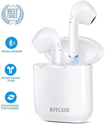 Bluetooth Headphones 4.2 Wireless Earbuds Mini In-Ear Earphones with stereophone/ Charging Case / anti-sweat noise canceling microphone for All smartphones