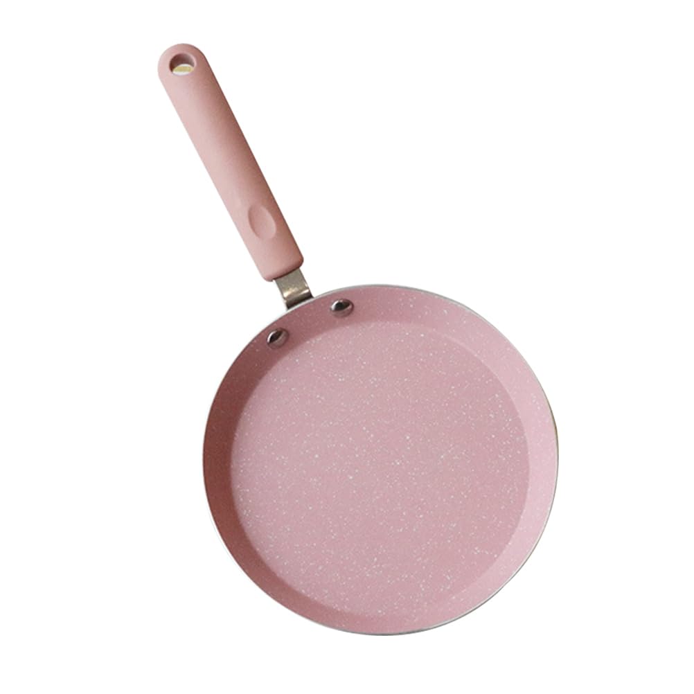 ABOOFAN Non-Stick Pan 7.09 Inch Aluminum Frying Pan Flat Bottom for Omelette Pancake Cooking Kitchen Gadget Practical for Home and Restaurant