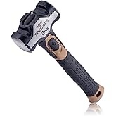 Spec Ops Tools Drilling/Crack Hammer for Striking &amp; Demolition, Bi-Material Shock-Absorbing and Vibration Dampening Handle, 3 lbs