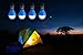 Gold Armour LED Camping Light - LED Lantern Camping Lantern Portable LED Tent Lantern Camping Gear Camping Equipment for Outdoor and Indoor (Blue)
