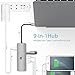 1byone USB C Hub 9 in 1 Aluminum Multiport Adapter With USB-C Charging, Port of Mic/Audio,3 USB 3.0 ports, HDMI, SD, MICro SD for Macbook Pro, Surface Pro,Notebook PC, USB Flash Drives and More
