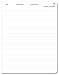 BookFactory Note Taking Notebook/Student Note Taker Carbonless Notebook, 50 Sets of 8 1/2'' x 11'' Pages - 100 Sheets Total - [Wire-O Bound] (LOG-050-7CW-D (NoteTaking))