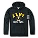 Rapiddominance US Army Pullover Hoodie, Black, Medium
