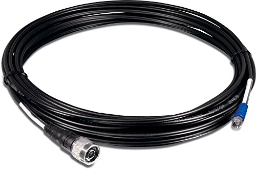 TRENDnet Low Loss Reverse SMA Female to N-Type Male Weatherproof Connector Cable (8M, 26.2ft.) TEW-L208