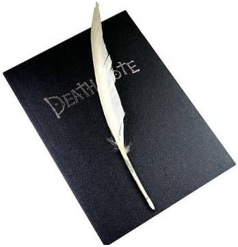 Cute Death Note Style Notebook with Goose Quill & Music CD (75-Page)