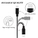 Lightning Cable iPhone Charger 4Pack 3FT 6FT 6FT 10FT Nylon Braided 8 Pin Lightning to USB Charger for iPhone X iPhone 8 8 Plus 7 7 Plus 6s 6s Plus 6 6 Plus iPad iPod Nano