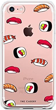 The Casery Sushi iPhone 6 Matte Finish Clear Slim Fit Cell Phone Case