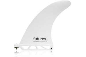FUTURES Future Fins Performance Longboard Surfboard Fin 6" White Thermotech
