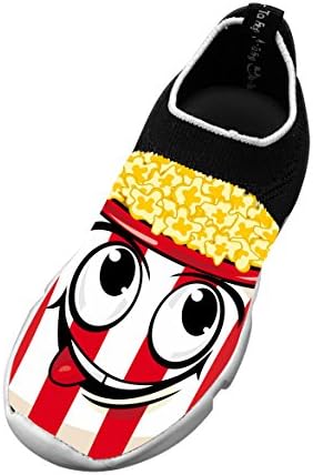 Kids Popcorn Breathable Sports Fly Knit Sneakers