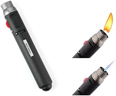 Mini Portable Jet Pencil Flame 503 Torch Butane Gas Fuel Soldering Lighter Pen Torch for Welding, Repairing Pipeline, Removing Paint, Repairing Jewelry, Melting Frozen Lockset, Camping,Cooking