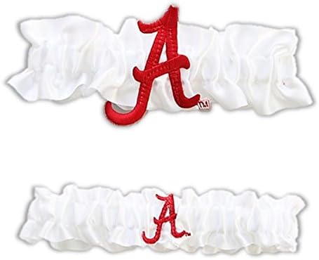 Divine Creations NCAA One to Keep, One to Throw Satin Garter Set