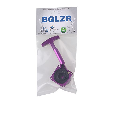 BQLZR Purple R020 18 RC Replacement for Nitro Engine Alloy Pull Starter Recoil Start for Model CAR Universal Upgrade Parts