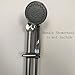 Neady Shower Slider Bar 26 Inch Stainless Steel Brushed Nickel Lead-Free Handheld Shower Heads' Assister Adjustable Shower Arms & Slide Bars Wall Mounting Hardware Showerhead Holder